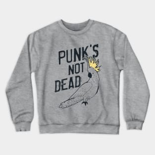 Punk's not Dead Parrot Crewneck Sweatshirt